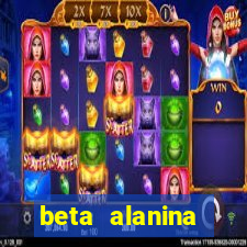 beta alanina aumenta a pressao